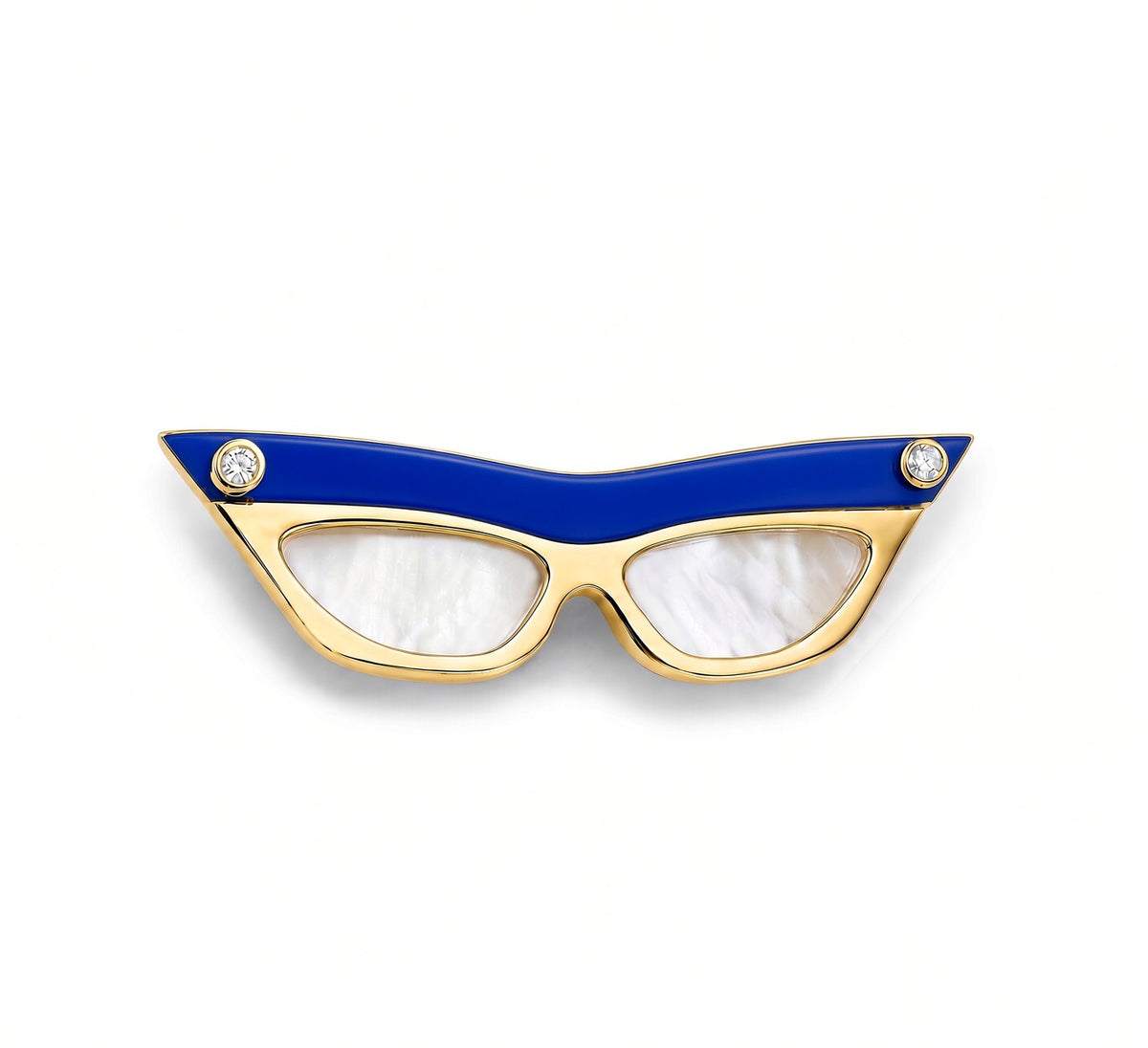 Lg Sunglasses Pendant with Lapis