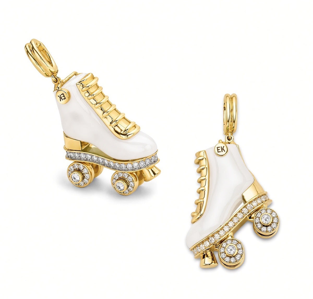 Rollerskate with White Onyx