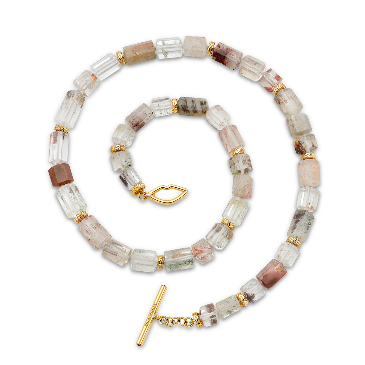 Sm Garden Quartz Beaded Necklace