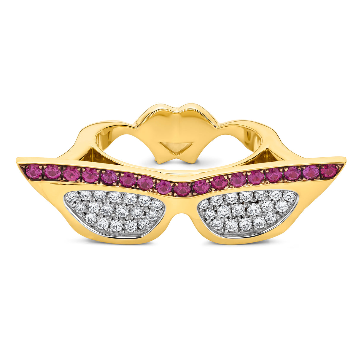 Horned Rim Sunglass Ring