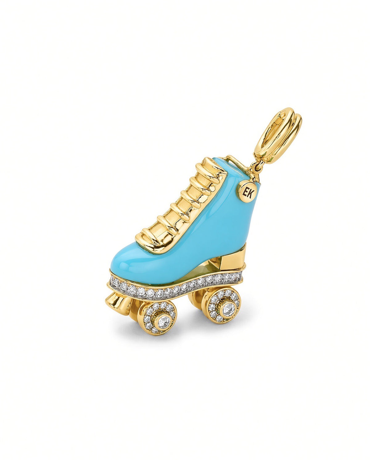 Rollerskate with Turquoise