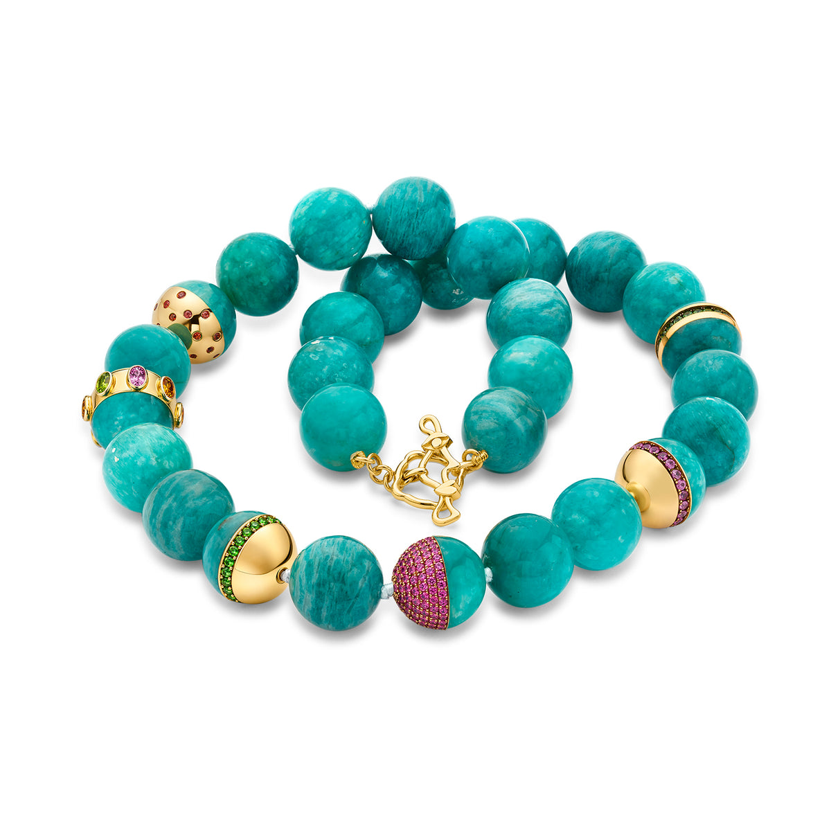 Amazonite Bead Necklace