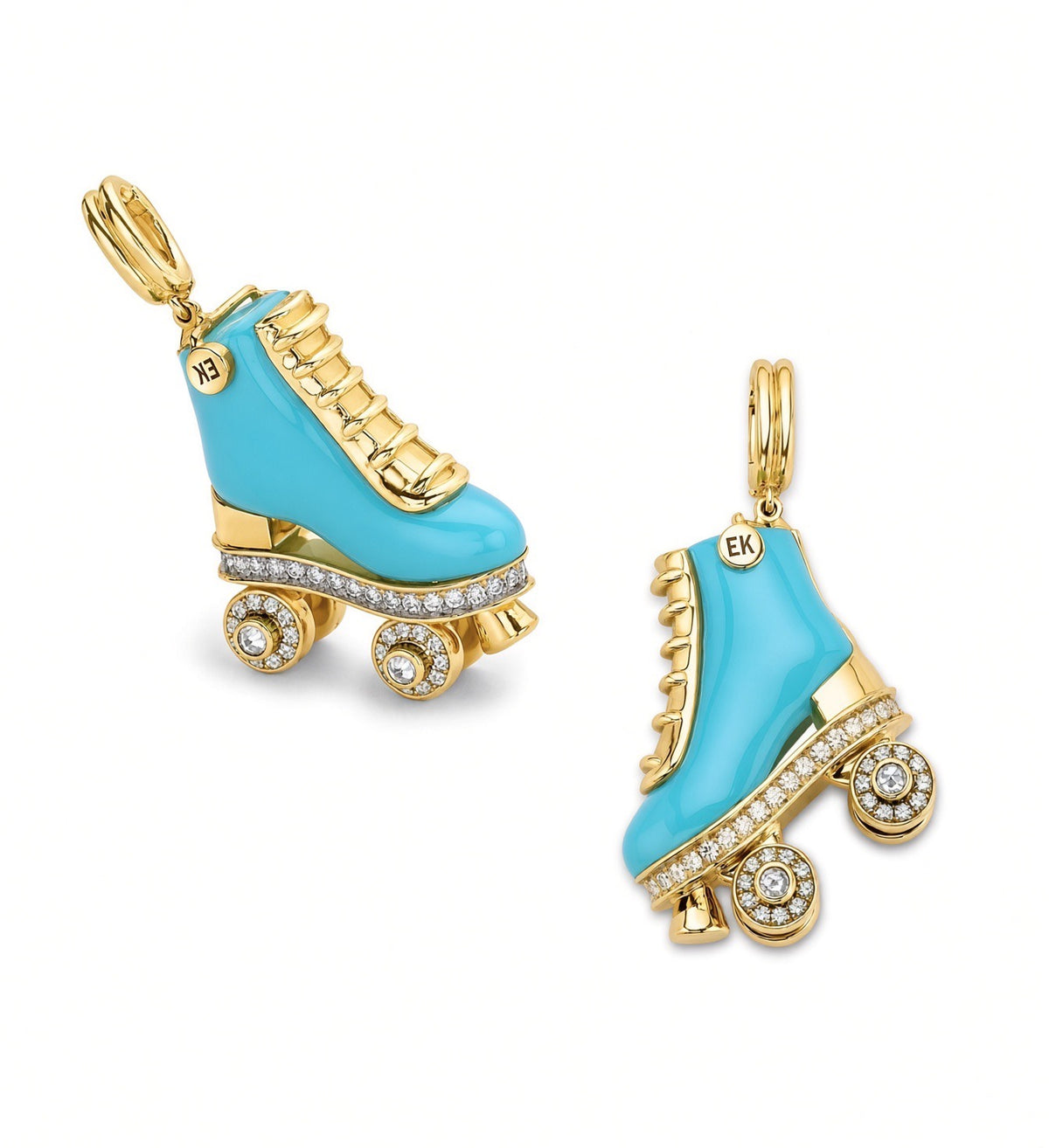 Rollerskate with Turquoise