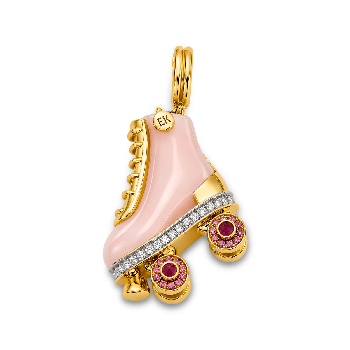 Rollerskate w/Pink Opal
