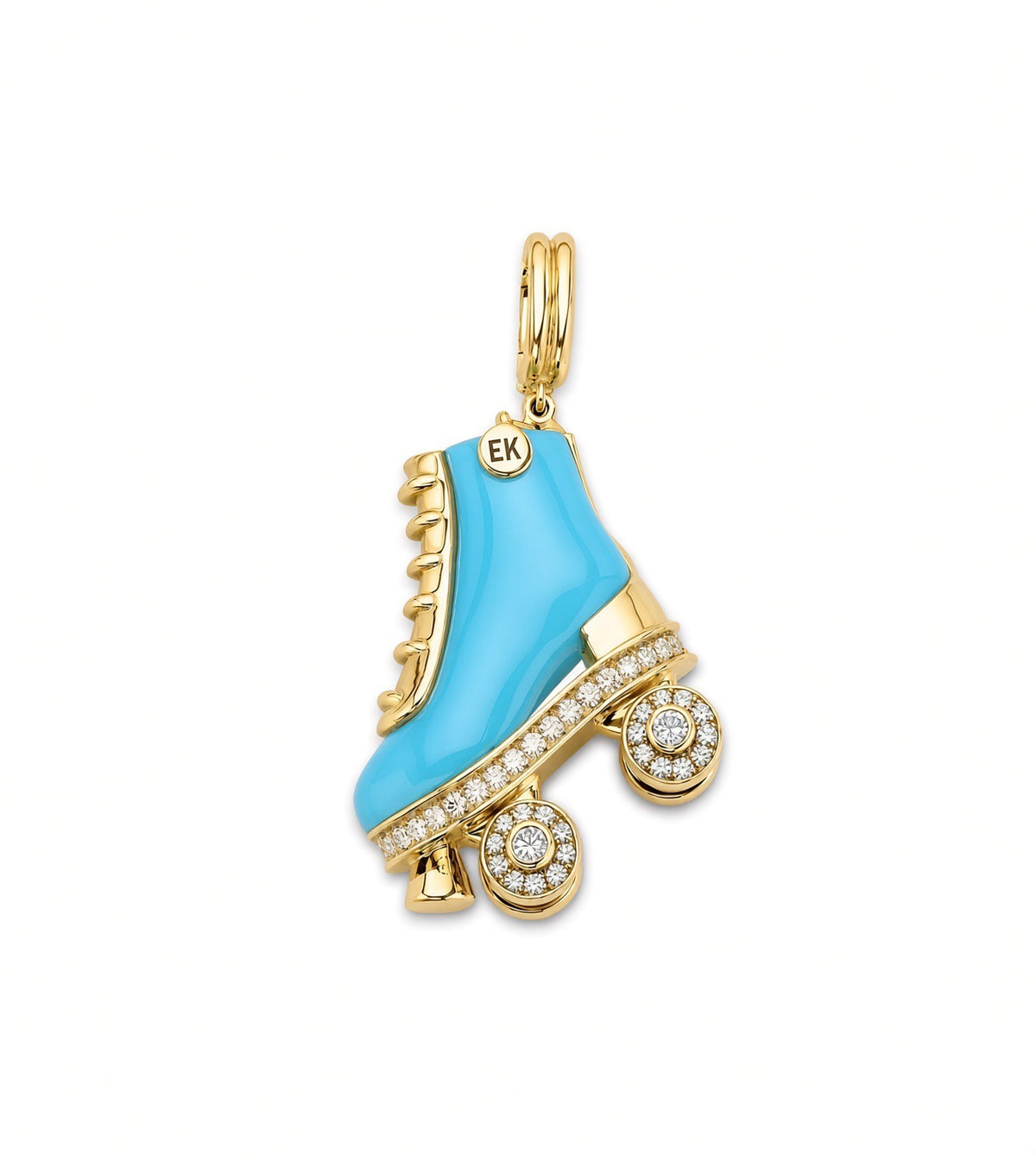 Rollerskate with Turquoise