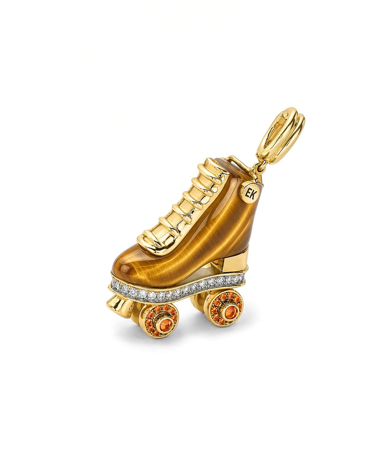 Rollerskate with Tiger Eye