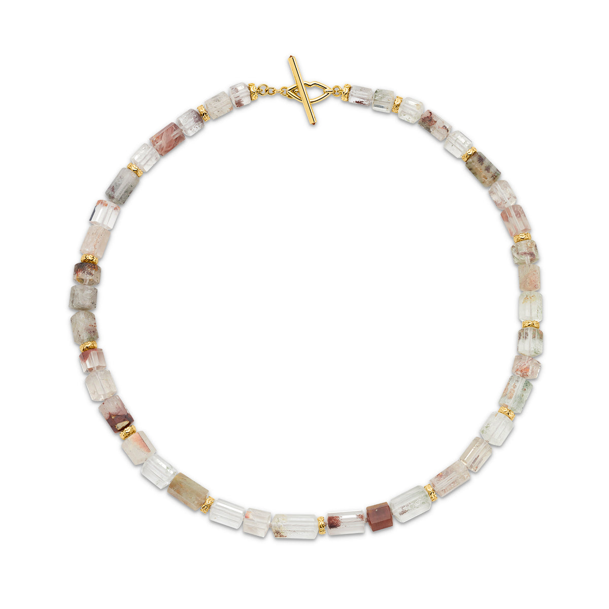 Sm Garden Quartz Beaded Necklace