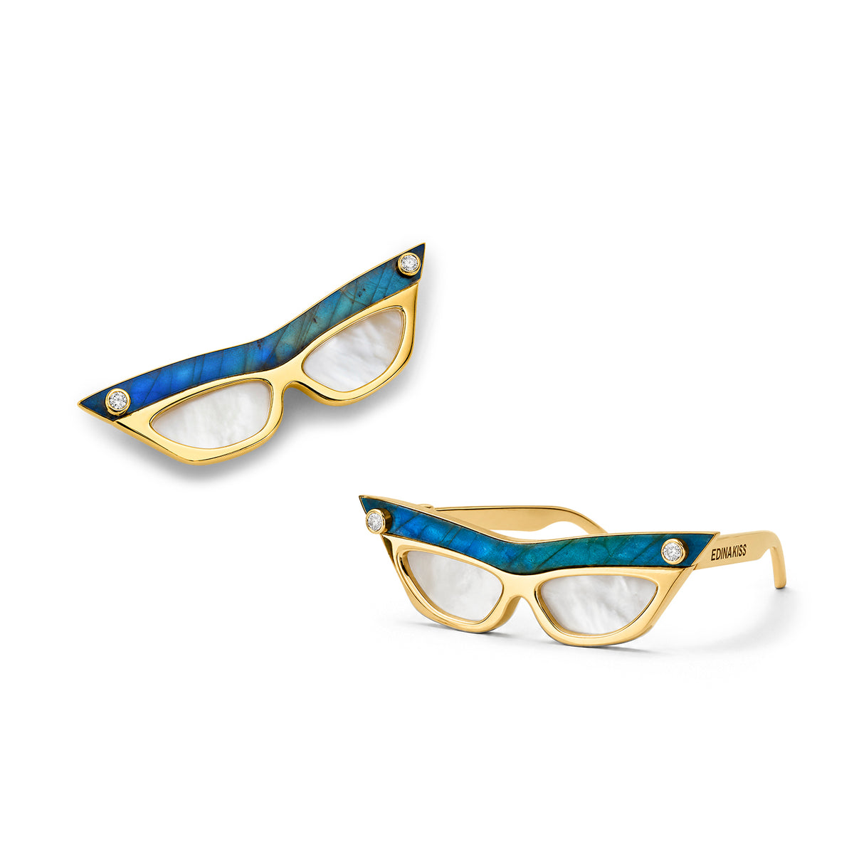 Sunglasses Pendant w/Inlay