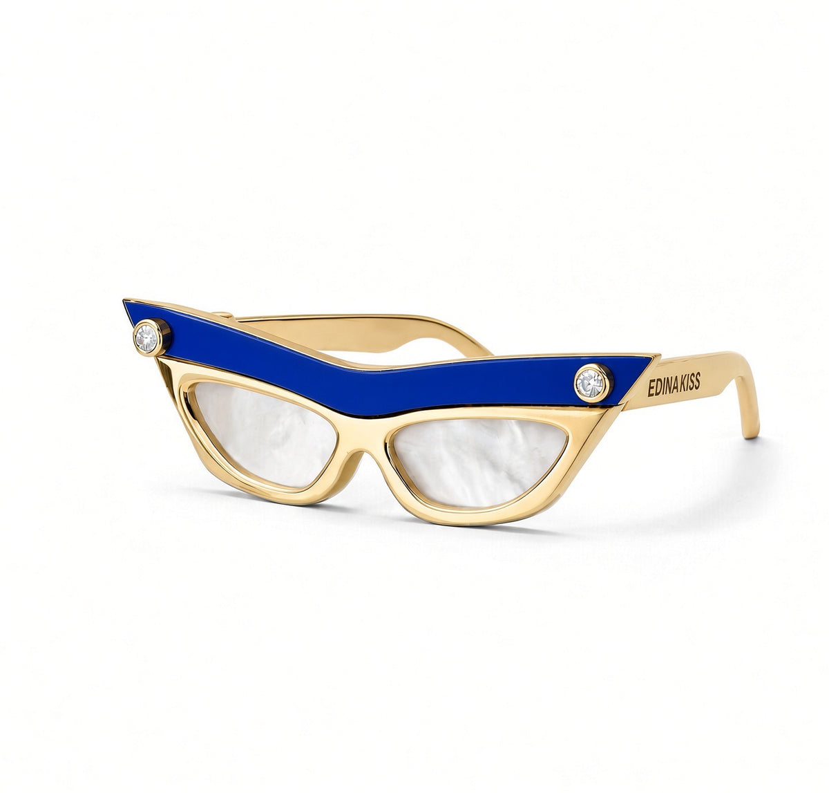 Lg Sunglasses Pendant with Lapis