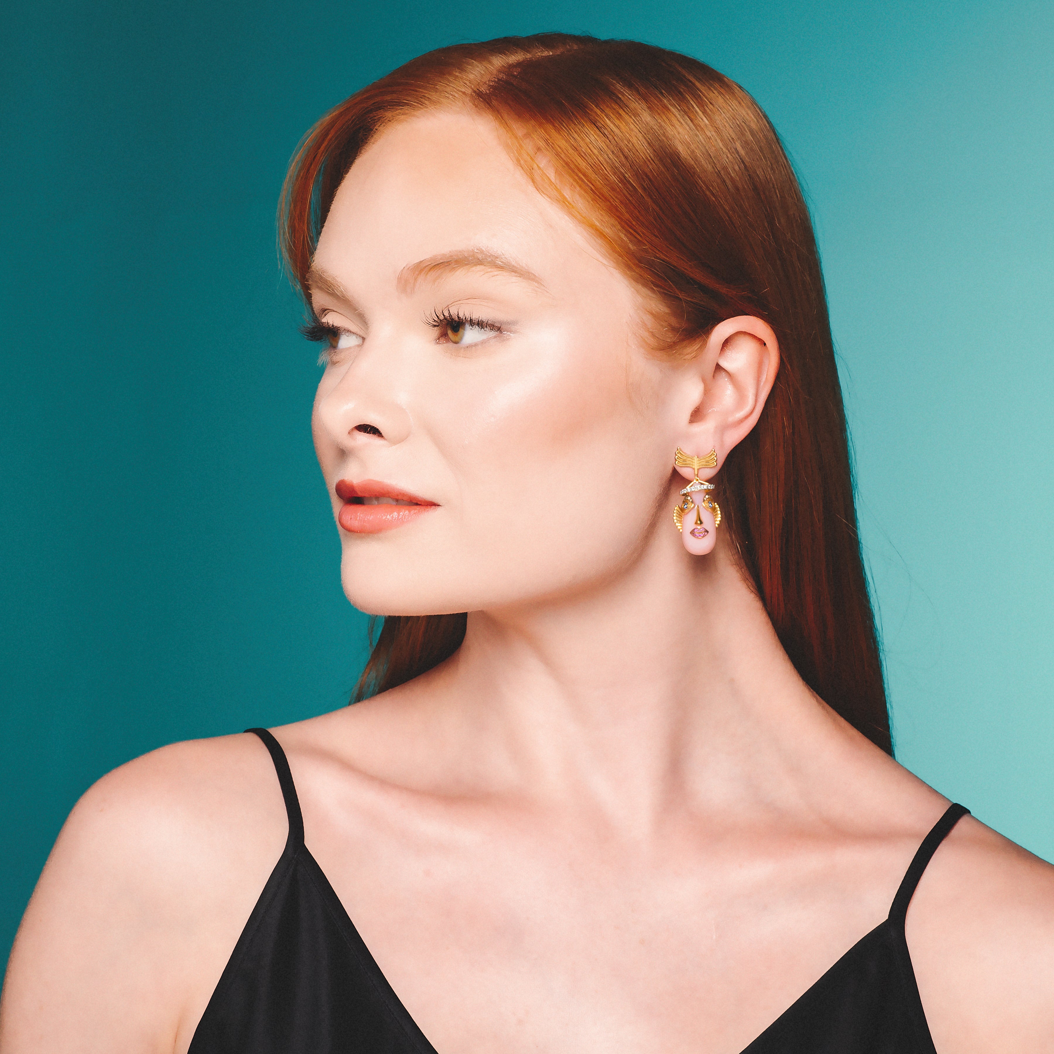 Angelfish Drop Earrings